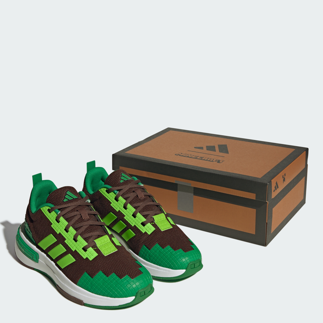 Подростковые кроссовки для мальчика Adidas Minecraft Pro J JR1965 40 Auburn (4068806466419) - изображение 7