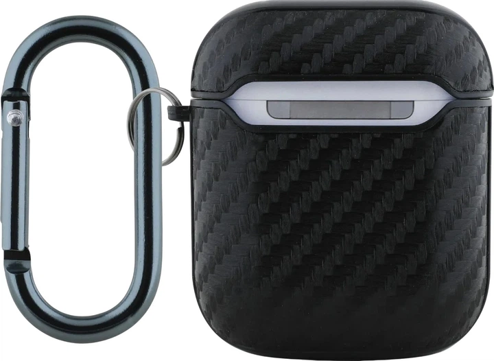 Чехол Red Bull PU Carbon Logo для Apple AirPods 1/2 Black (3666339376048) - зображення 2