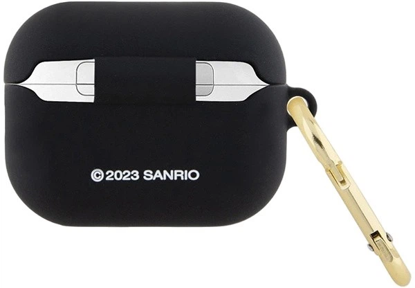 Etui Hello Kitty Silicone 3D Kitty Head do Apple AirPods Pro 2 Black (3666339189655) - obraz 3