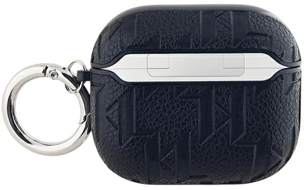 Чехол Karl Lagerfeld Monogram Choupette Head для Apple AirPods 3 Black (3666339283612) - зображення 2