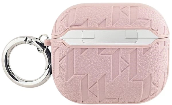 Чехол Karl Lagerfeld Monogram Karl Head для Apple AirPods 3 Pink (3666339283773) - зображення 2