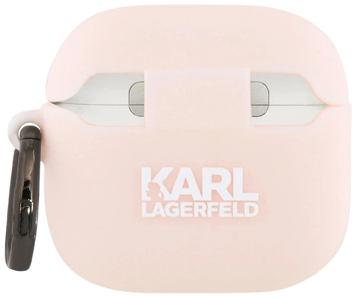 Чехол Karl Lagerfeld Silicone Choupette Head 3D для Apple AirPods 4 Pink (3666339398033) - зображення 2