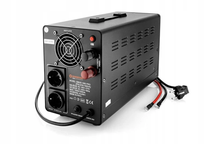 Инвертор (ИБП/UPS) чистый синус 700/1000W 12V Inwerton SINUS 1000 PRO (PSU-818-1000VA) - изображение 3