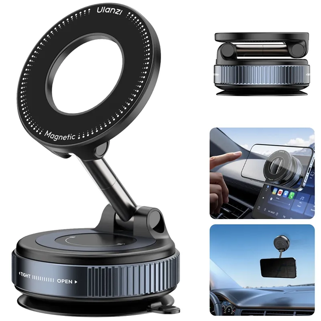 Тримач телефона Ulanzi SK - 25 Mobile PhoneSuction Cup Holder - изображение 3