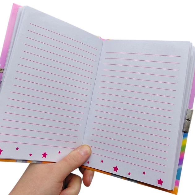 Блокнот дитячий на замочку 178x133 mm, 70g, 56 л, Єдиноріг MIC (288672) - Фото 2 Блокнот дитячий на замочку 178x133 mm, 70g, 56 л, Єдиноріг MIC (288672) - изображение 2