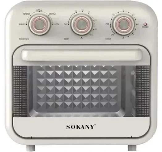 Фритюрница + духовая печь Sokany SK-10002 с конвекцией 18л 1800Вт (12) - Фото 1 Фритюрница + духовая печь Sokany SK-10002 с конвекцией 18л 1800Вт (12) - изображение 1