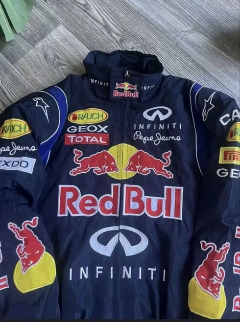 Куртка бомбер чоловіча RedBull гоночна мото куртка ред бул L - зображення 5
