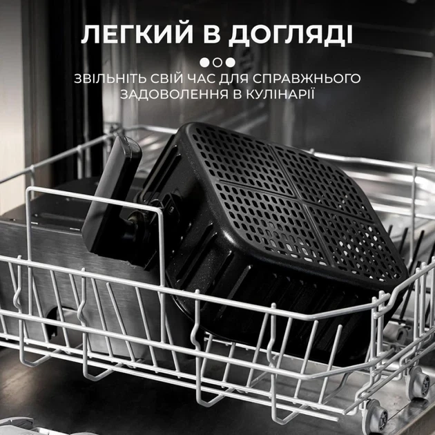 Аэрогриль-фритюрница на два отделения объемом 5л+5л SOKANY SK-10008 (12) - изображение 6