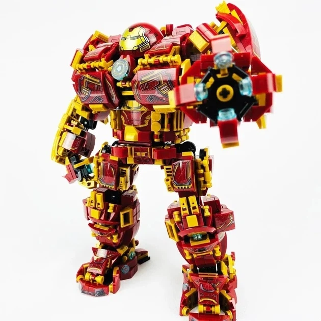 Конструктор Залізна людина Iron Man Hulkbuster (Халкбастер), 1450 деталь - зображення 3