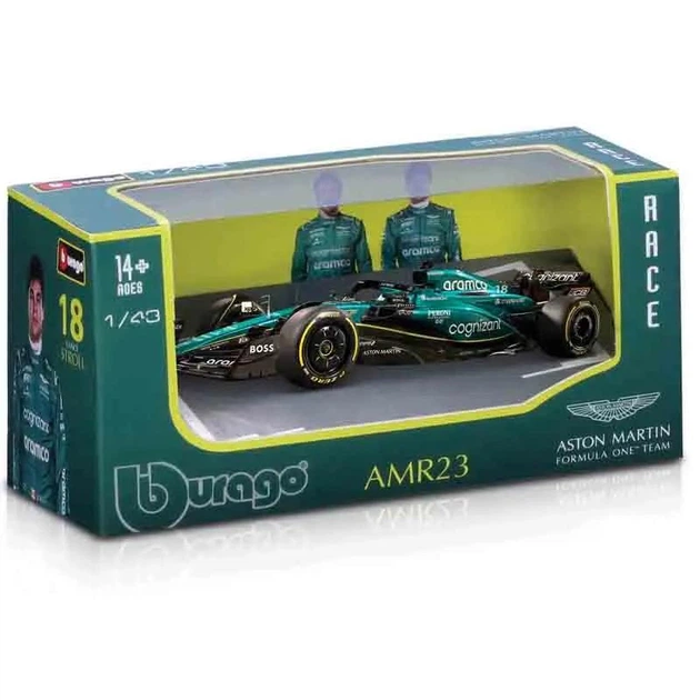 Коллекционная Модель Bburago F1 Aston Martin Aramco F1 Team AMR23