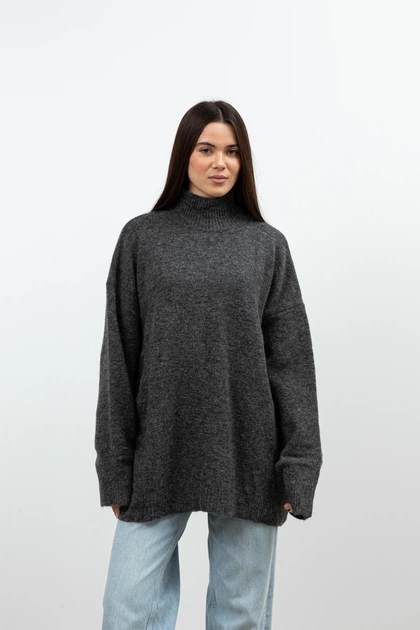 Светр FAMO KOF-43061 Антрацит one size One size (KOF-43061) - Фото 1 Светр FAMO KOF-43061 Антрацит one size One size (KOF-43061) - изображение 1