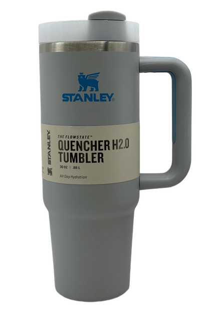 Термос термокружка Stanley Quencher H2.0 Tumbler из нержавеющей стали Grey 0,88 л KT7002002 - изображение 2