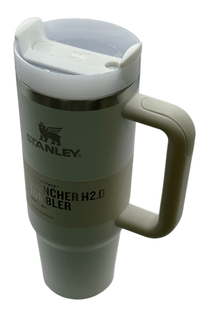 Термос термокружка Stanley Quencher H2.0 Tumbler из нержавеющей стали White 0,88 л KT7002020 - изображение 6