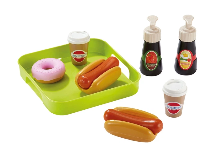 Zestaw do zabawy Ecoiffier Zestaw jedzenia 8 elementów (3280250009290) - obraz 2