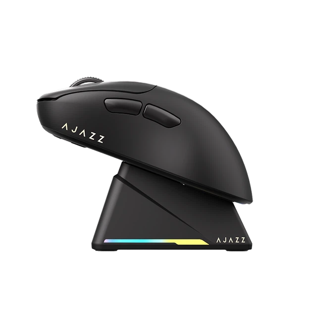 Ігрова бездротова миша Ajazz AJ179PRO -3 Mod-Black-3395-8K Charging Dock - Фото 3 Ігрова бездротова миша Ajazz AJ179PRO -3 Mod-Black-3395-8K Charging Dock - изображение 3
