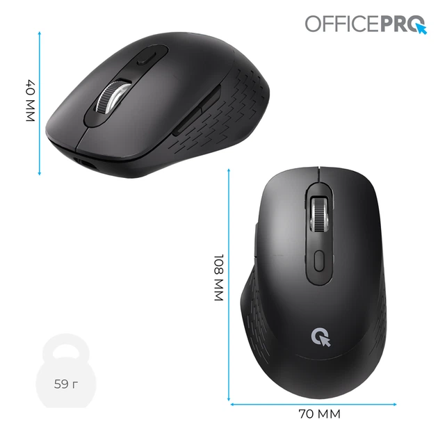 Бездротова миша OfficePro M265B - Фото 12 Бездротова миша OfficePro M265B - изображение 12