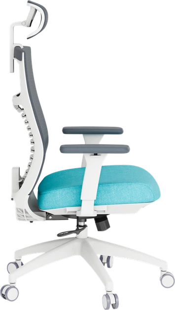 Крісло офісне OfficePro Balance OC550-W-DG-BL - Фото 4 Крісло офісне OfficePro Balance OC550-W-DG-BL - зображення 4
