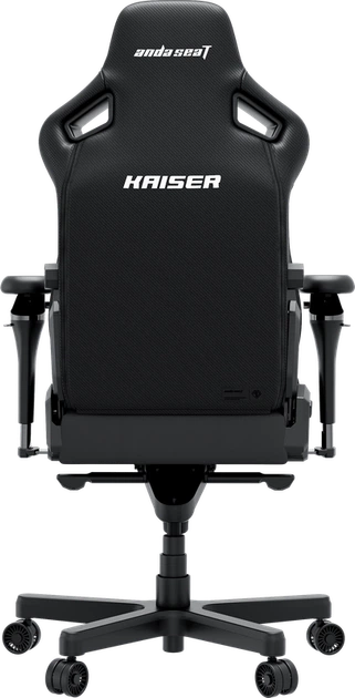 Крісло ігрове Anda Seat Kaiser 4 V2 Size XL Black PVC - Фото 4 Крісло ігрове Anda Seat Kaiser 4 V2 Size XL Black PVC - изображение 4