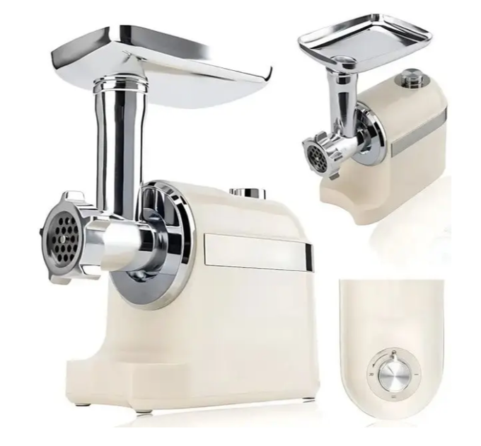 Электрическая мясорубка Rainberg RB-2270 3800W с овощерезкой соковыжималкой и насадки - изображение 2