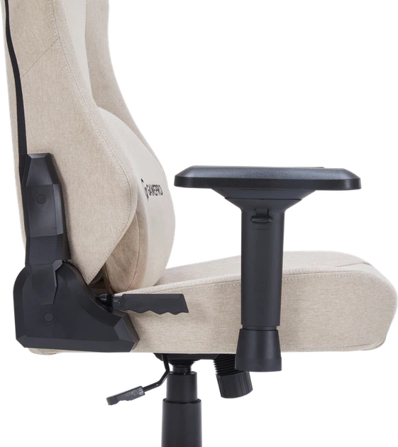 Крісло ігрове GamePro FGC750G Fabric Beige - изображение 7