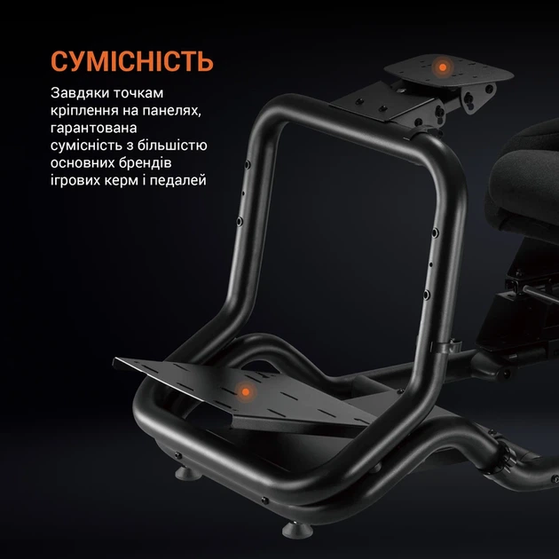 Ігрове крісло кокпіт GamePro RS167 - зображення 15