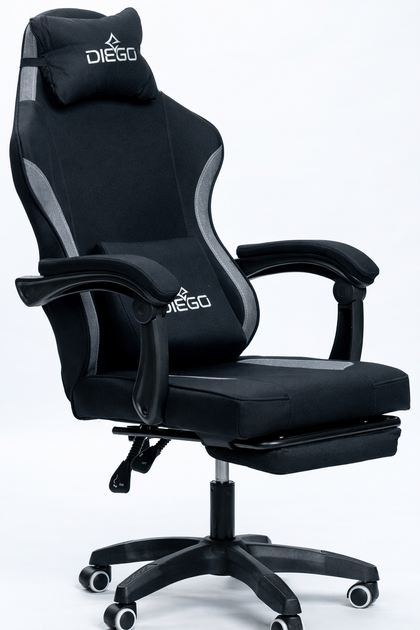 Кресло геймерское DIEGO Soft Black - Фото 5 Кресло геймерское DIEGO Soft Black - изображение 5