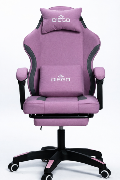 Кресло геймерское DIEGO Soft Pink - Фото 2 Кресло геймерское DIEGO Soft Pink - изображение 2