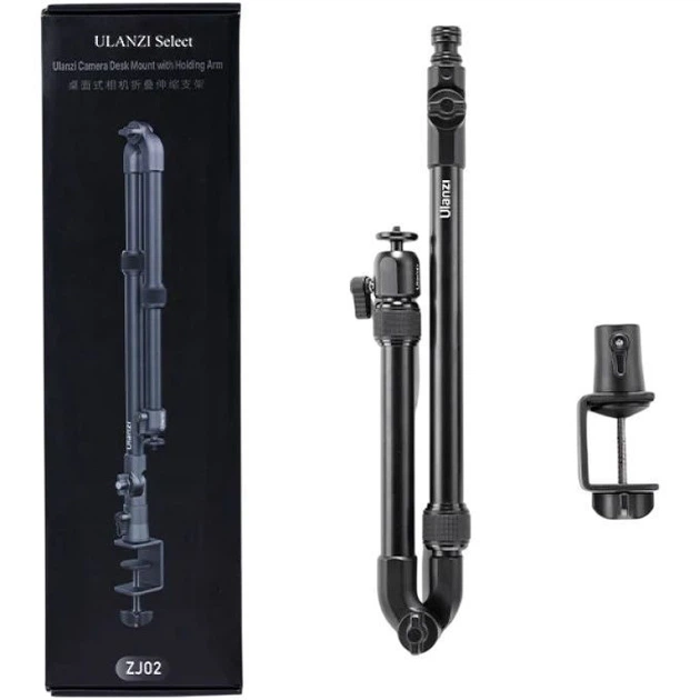 Пантограф Ulanzi ZJ02 C-clip Folding Bracket Black [147178] - изображение 4