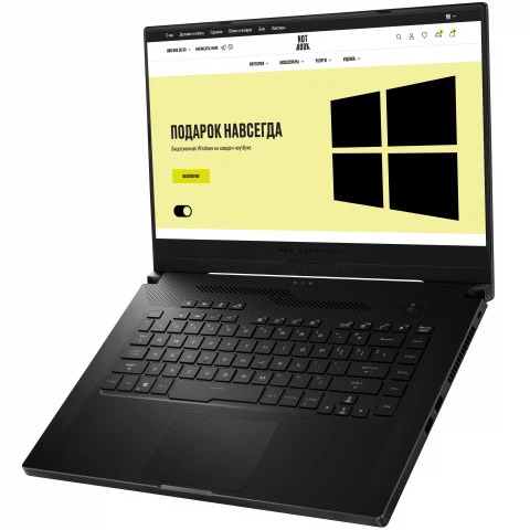 Ноутбук Asus ROG Zephyrus G15 GA502IV (GA502IV-WS74) Black - Фото 7 Ноутбук Asus ROG Zephyrus G15 GA502IV (GA502IV-WS74) Black - изображение 7