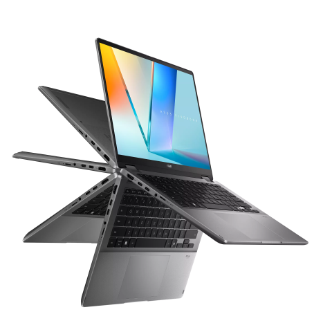 Ноутбук Asus VivoBook Flip 14 TP3407SA (TP3407SA-DS74T) Matte Gray - зображення 8