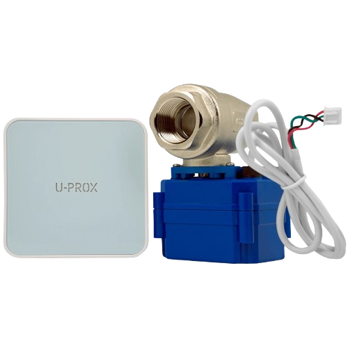 Моторизованный клапан с блоком управления U-Prox Valve DN15 1/2" IP67 из нержавеющей стали Синий - изображение 2