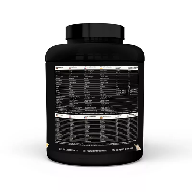 MST® Сывороточный Протеин с Пищеварительным Ферментом DigeZyme® - 2010 г Ванильный крем (4260641163625) - изображение 2