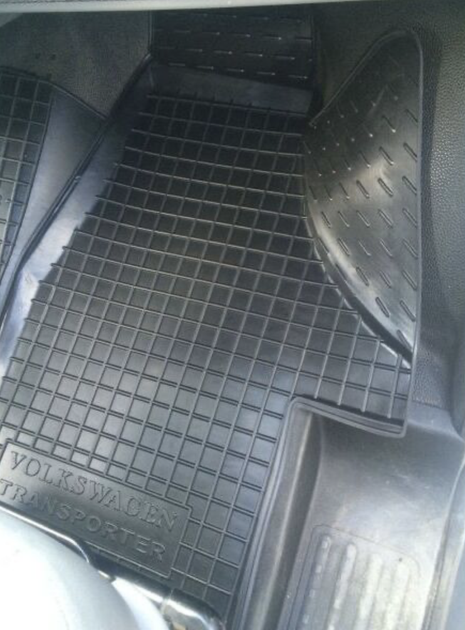 Поліуретанові килимки в салон Avto-gumm для Volkswagen T5 Transporter 2003- (1+1) Фольксваген T5 - зображення 2