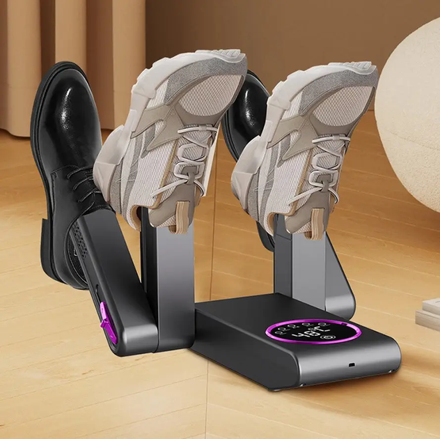 Электрическая сушилка для обуви RIAS Shoes Dryer HXQ-02 на 2 пары 150W Black (3_07853) - изображение 2