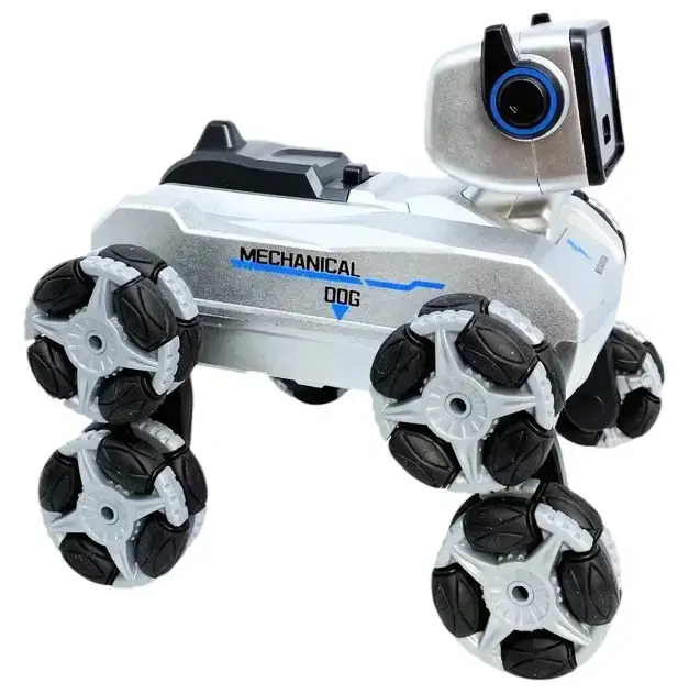 Інтерактивна іграшка робот-собака RIAS Mechanical Dog H29-1 з підсвіткою White (3_07849) - зображення 4