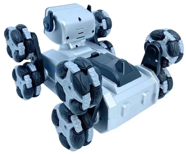 Интерактивная игрушка робот-собака RIAS Mechanical Dog H29-4 с WiFi камерой Grey (3_07848) - Фото 4 Интерактивная игрушка робот-собака RIAS Mechanical Dog H29-4 с WiFi камерой Grey (3_07848) - изображение 4