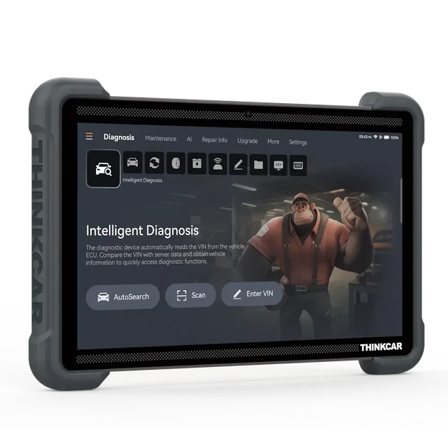 Автосканер Thinkcar Thinktool Expert 394 (ИИ, все системы, 40+ сервисных функций, 2 года обновлений, кодирование, тесты, программирование, CAN FD, DoIP, J2534) - изображение 4