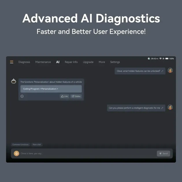 Автосканер Thinkcar Thinktool Expert 394 (ИИ, все системы, 40+ сервисных функций, 2 года обновлений, кодирование, тесты, программирование, CAN FD, DoIP, J2534) - изображение 15