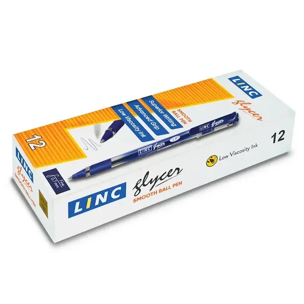 Ручка кульково масляна Glycer LINC чорнило золото 0.7 мм (412223) - Фото 2 Ручка кульково масляна Glycer LINC чорнило золото 0.7 мм (412223) - изображение 2