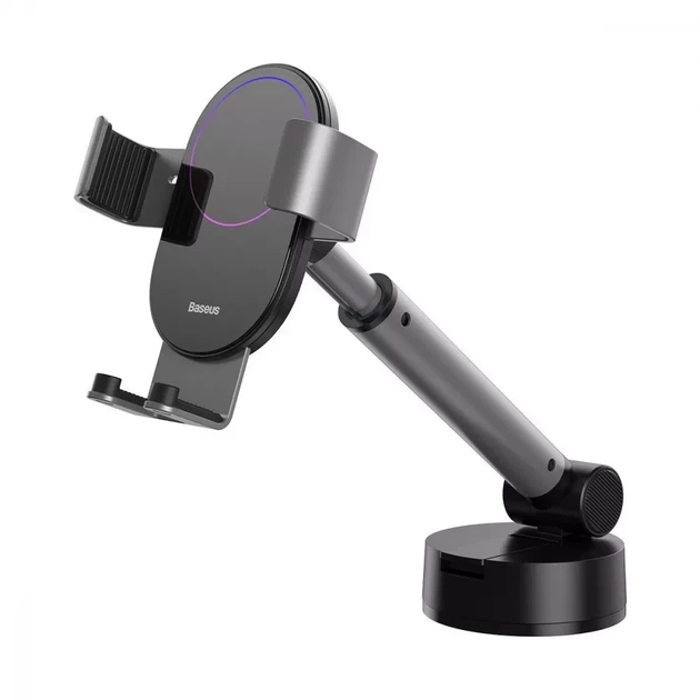 Автомобильный держатель Baseus Simplism Gravity Car Mount With Suction Base - Фото 1 Автомобильный держатель Baseus Simplism Gravity Car Mount With Suction Base - изображение 1