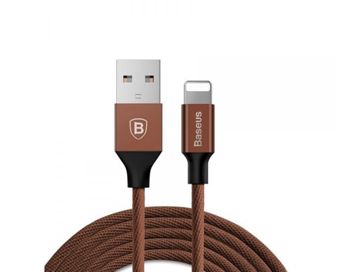 Кабель Baseus Yiven Cable For Apple 1.2M Navy Coffee(W) (CALYW-12) - Фото 1 Кабель Baseus Yiven Cable For Apple 1.2M Navy Coffee(W) (CALYW-12) - изображение 1