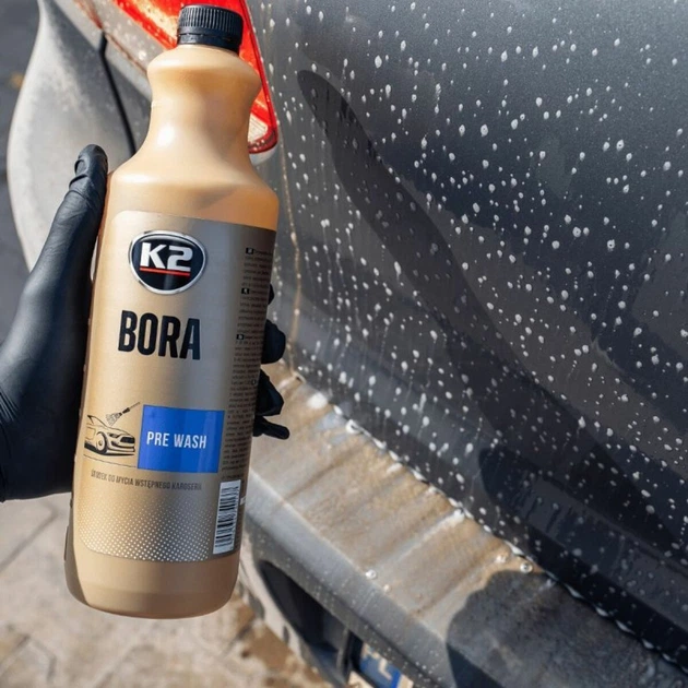 Профессиональное моющее средство K2 Bora Pro (специализированная жидкость для автомоек) концентрат 1л - изображение 4