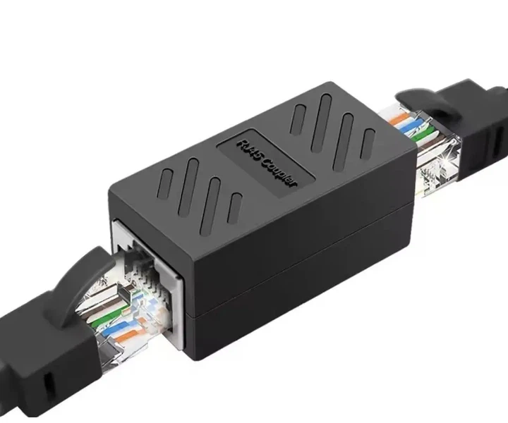 Розетка з’єднувальна для RJ45 (мама мама), Black, GTL (GTLRJ45FRJ45F) - Фото 3 Розетка з’єднувальна для RJ45 (мама мама), Black, GTL (GTLRJ45FRJ45F) - зображення 3