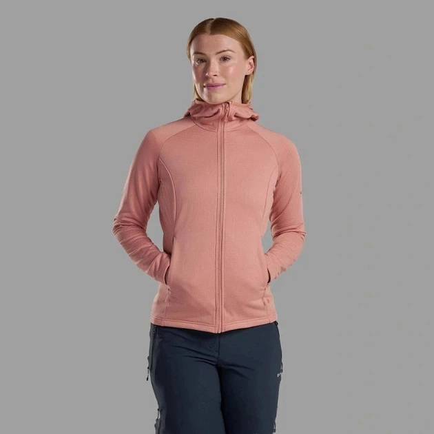 Флисовая кофта Montane Protium Hoodie W Pink XS (1004-FPRHO.PCLA20) - Фото 2 Флисовая кофта Montane Protium Hoodie W Pink XS (1004-FPRHO.PCLA20) - изображение 2