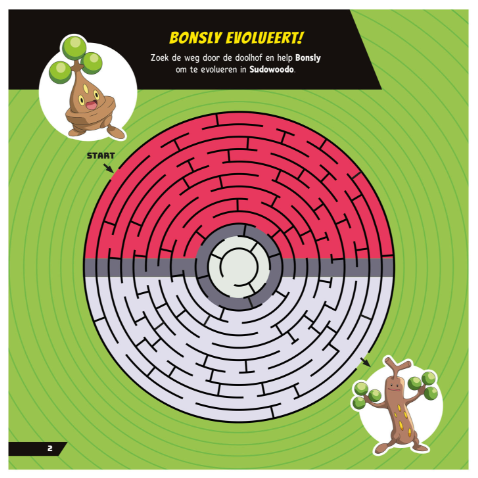 Дитяча книжка Deltas Chantecler Pokémon Книга з іграми (9789044765939) - зображення 3