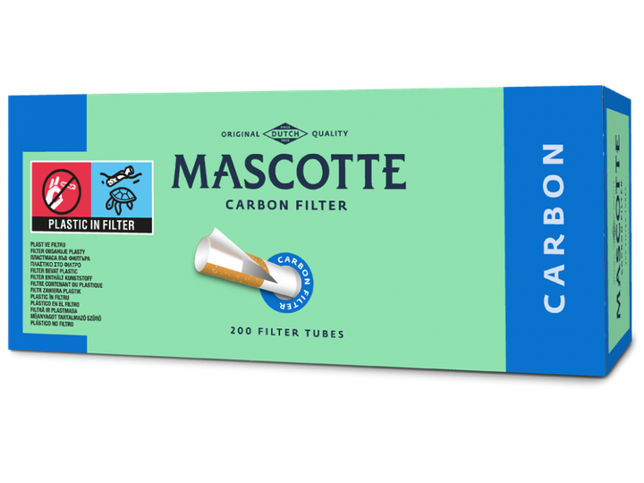 Гільзі для цигарок Mascotte Carbon - Фото 3 Гільзі для цигарок Mascotte Carbon - зображення 3