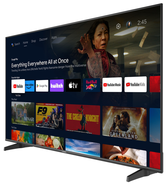 Телевізор Haier H43K85FUX 43" 4K Smart TV Google TV - Фото 5 Телевізор Haier H43K85FUX 43" 4K Smart TV Google TV - изображение 5