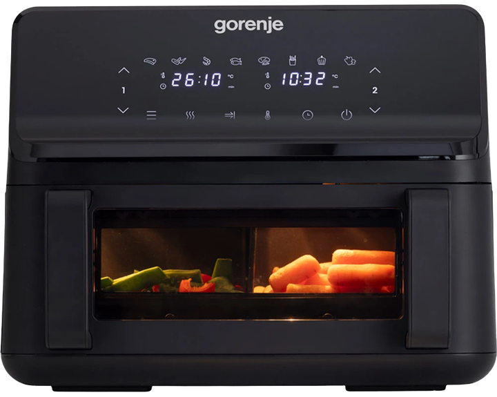 Мультипіч Gorenje AF2700BP 9 л 2700 Вт Чорний - зображення 2