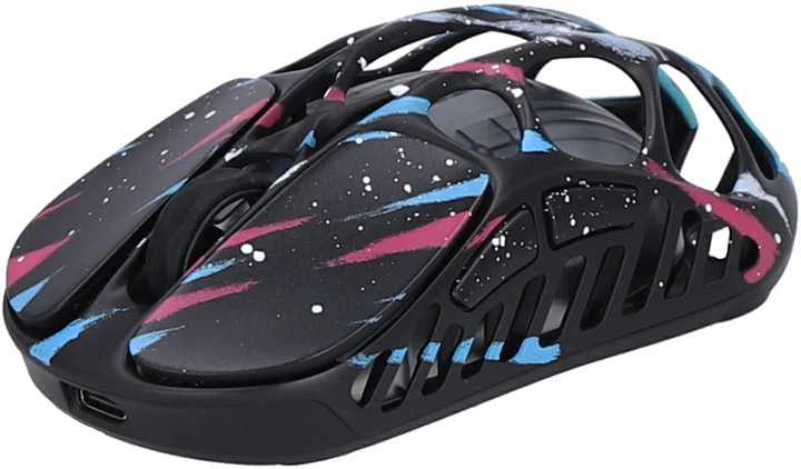 Мышь беспроводная GravaStar Mercury X Pro 8K Neon Graffiti (GS_X_PRO_CG_BLK) - изображение 3