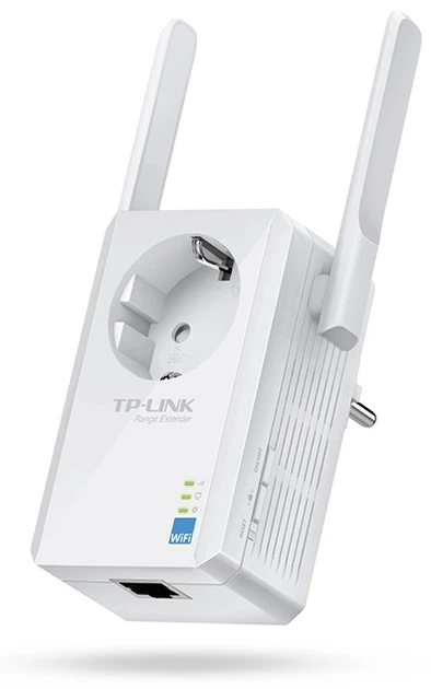 Мережеве обладнання TP-Link TL-WA860RE N300 Підсилювач Wi-Fi сигнала з вбуд. розеткою - Фото 1 Мережеве обладнання TP-Link TL-WA860RE N300 Підсилювач Wi-Fi сигнала з вбуд. розеткою - зображення 1